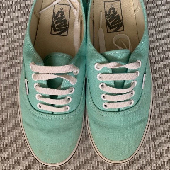 tiffany blue vans